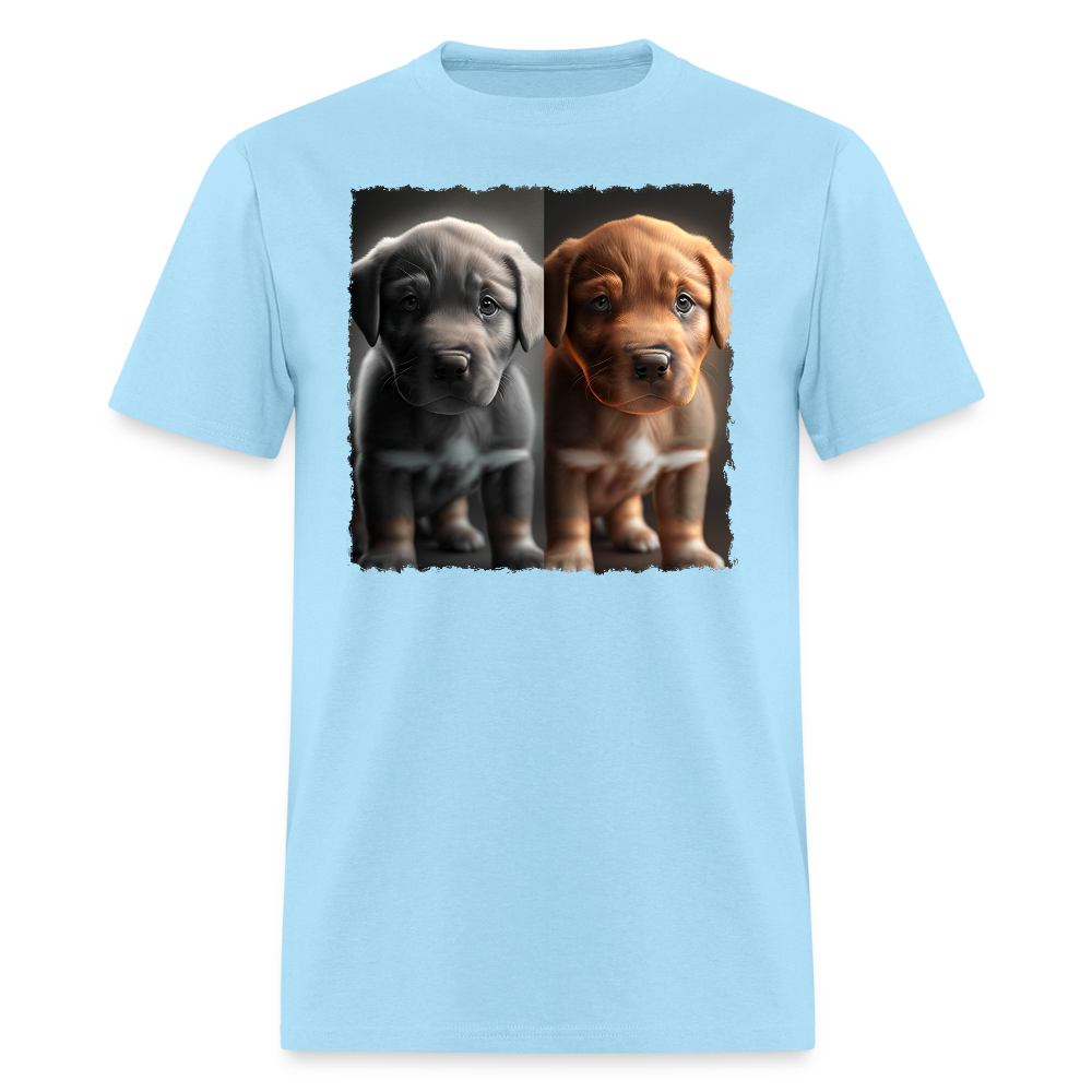 Puppies II - Pure Cuteness - powder blue