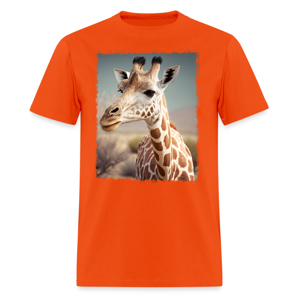Giraffe II - Wild & Free - orange