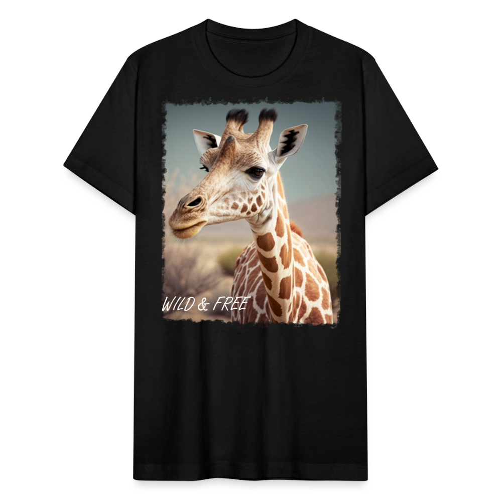 Giraffe - Wild & Free - black