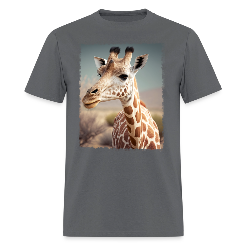 Giraffe II - Wild & Free - charcoal