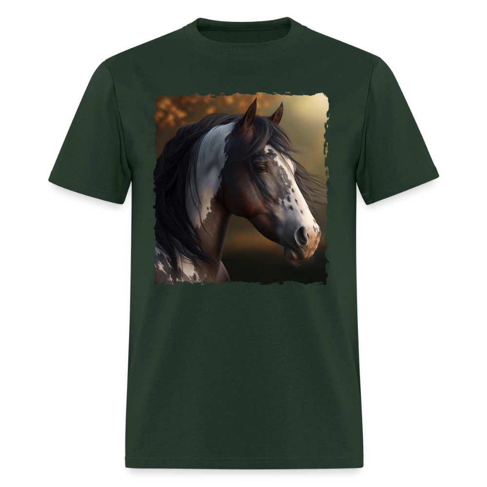 Horse III - Wild & Free - forest green