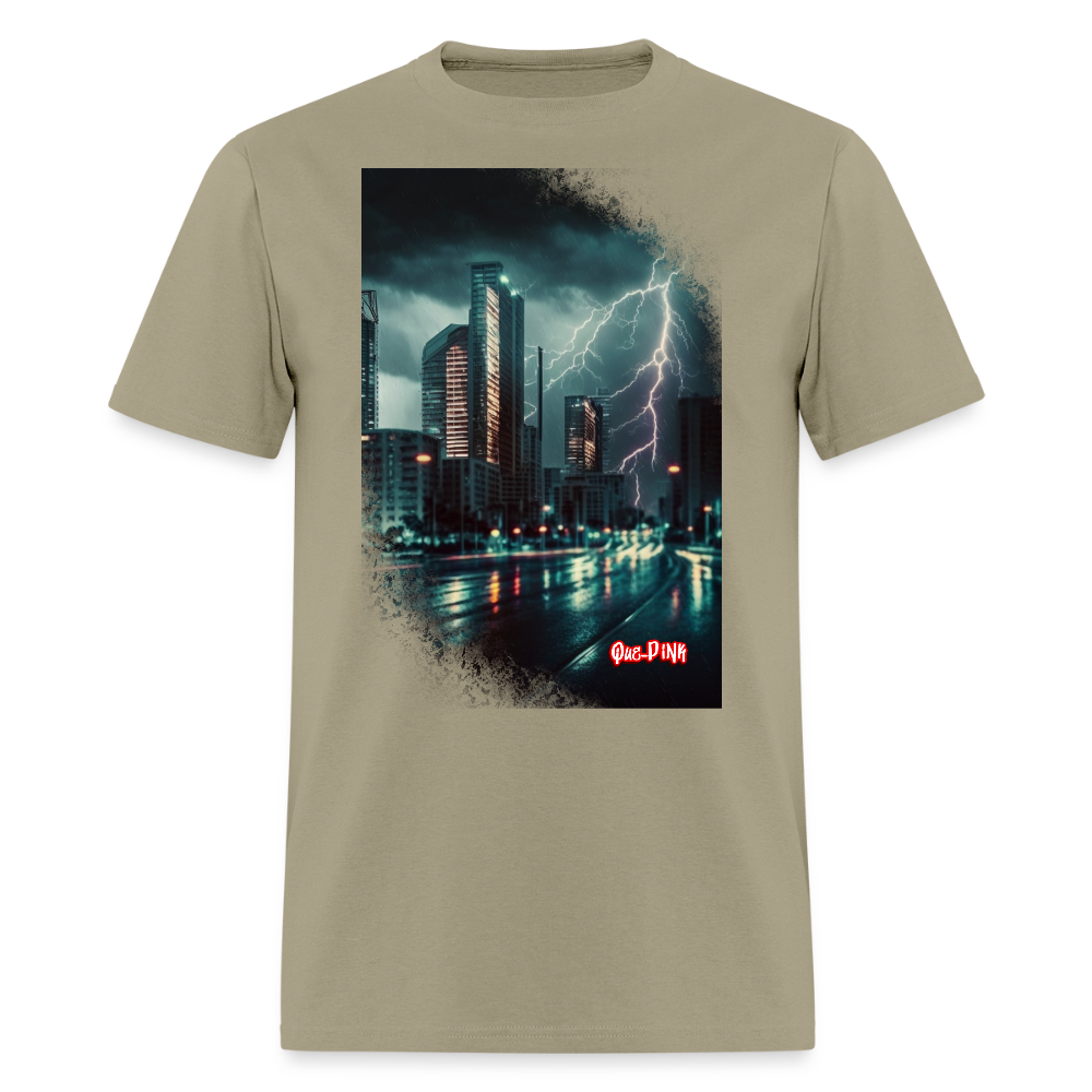 Lightning City - khaki