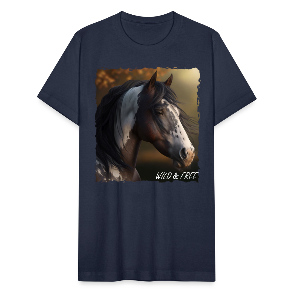 Horse III - Wild & Free - navy