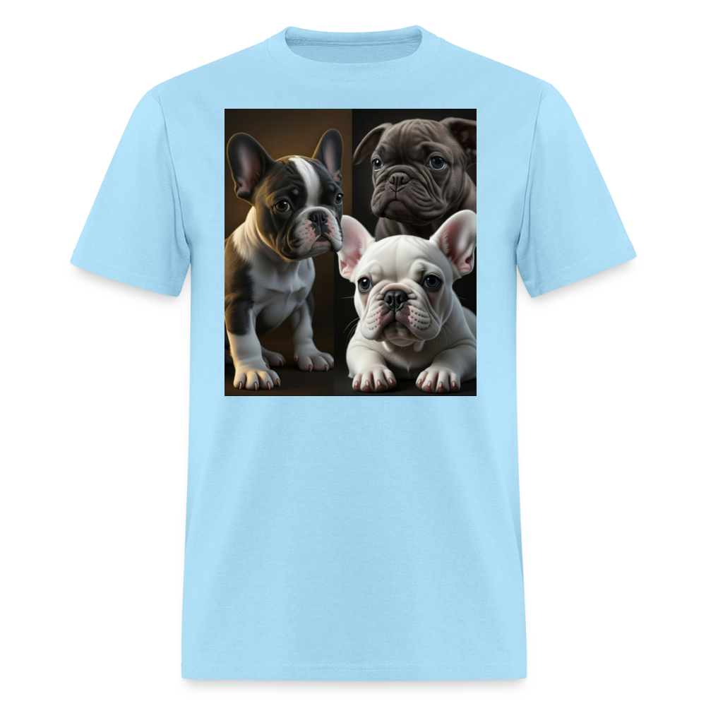 Puppies III - Pure Cuteness - powder blue