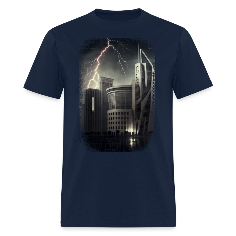Lightning City II - navy
