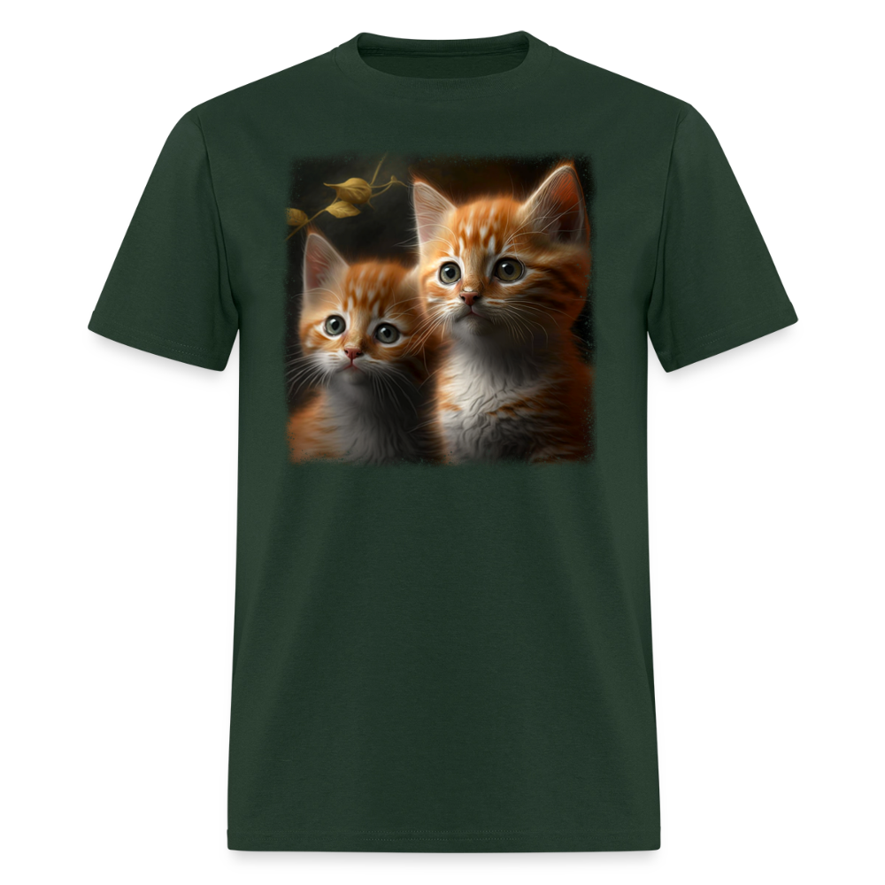 Kittens - Pure Cuteness - forest green
