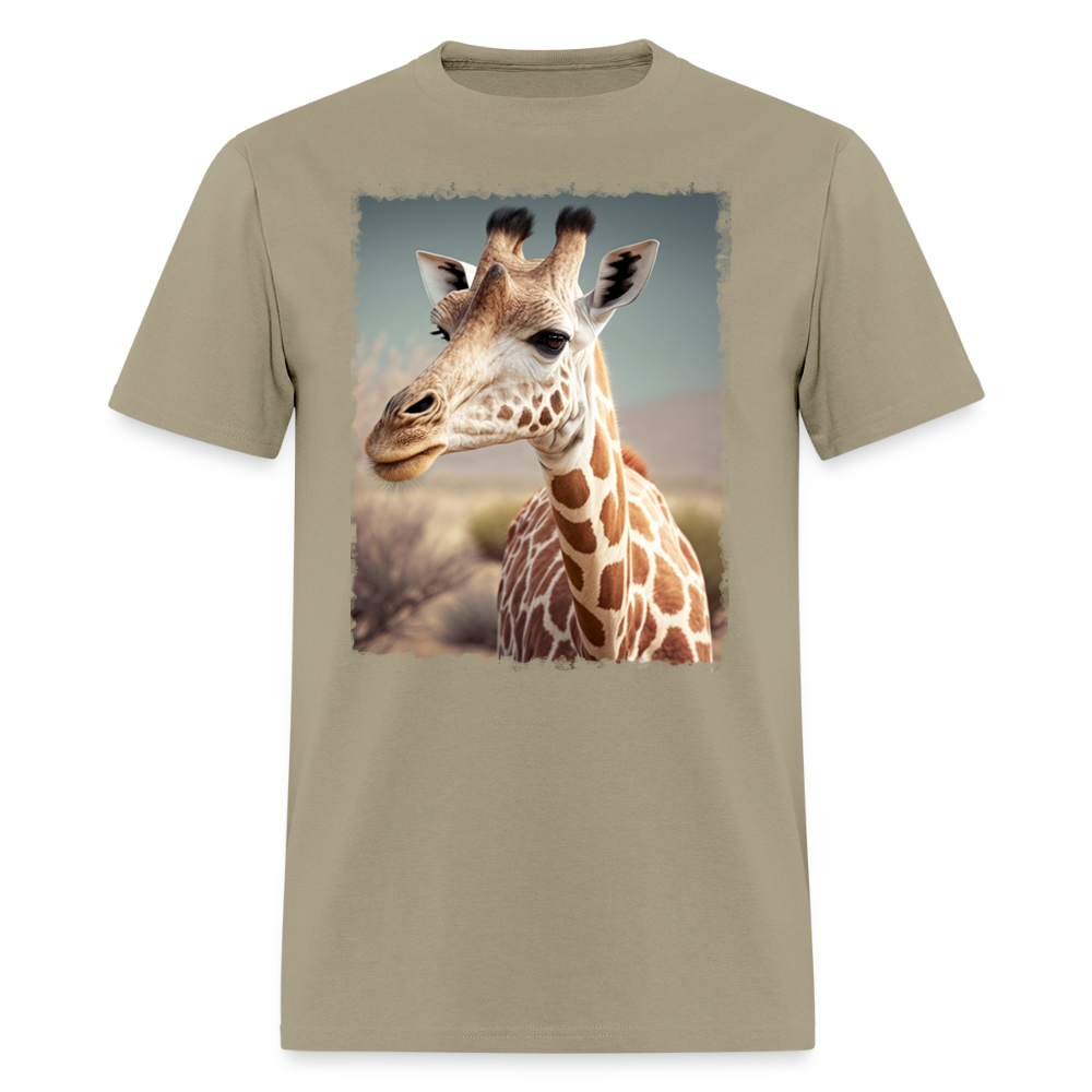 Giraffe II - Wild & Free - khaki
