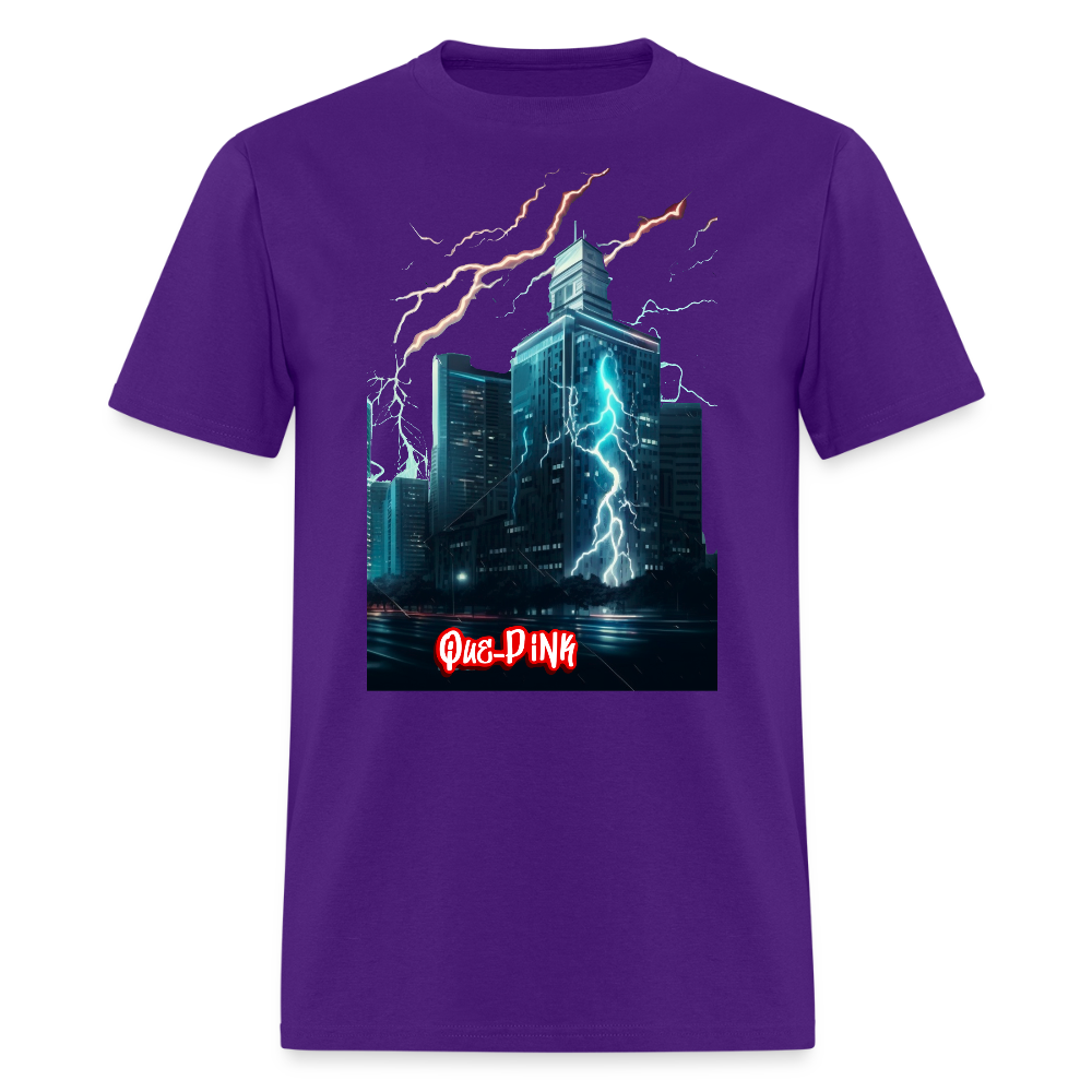 Lightning City IV - purple