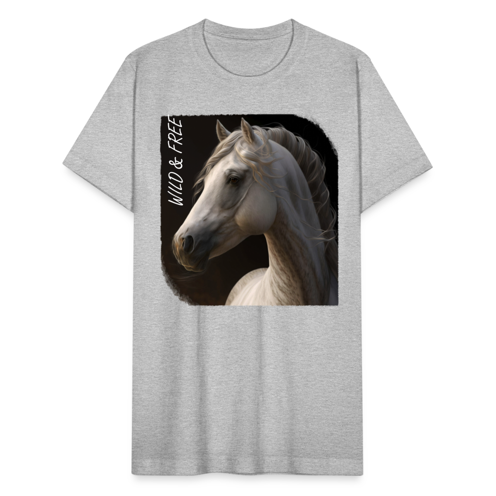 Horse 1 - Wild &Free - heather gray