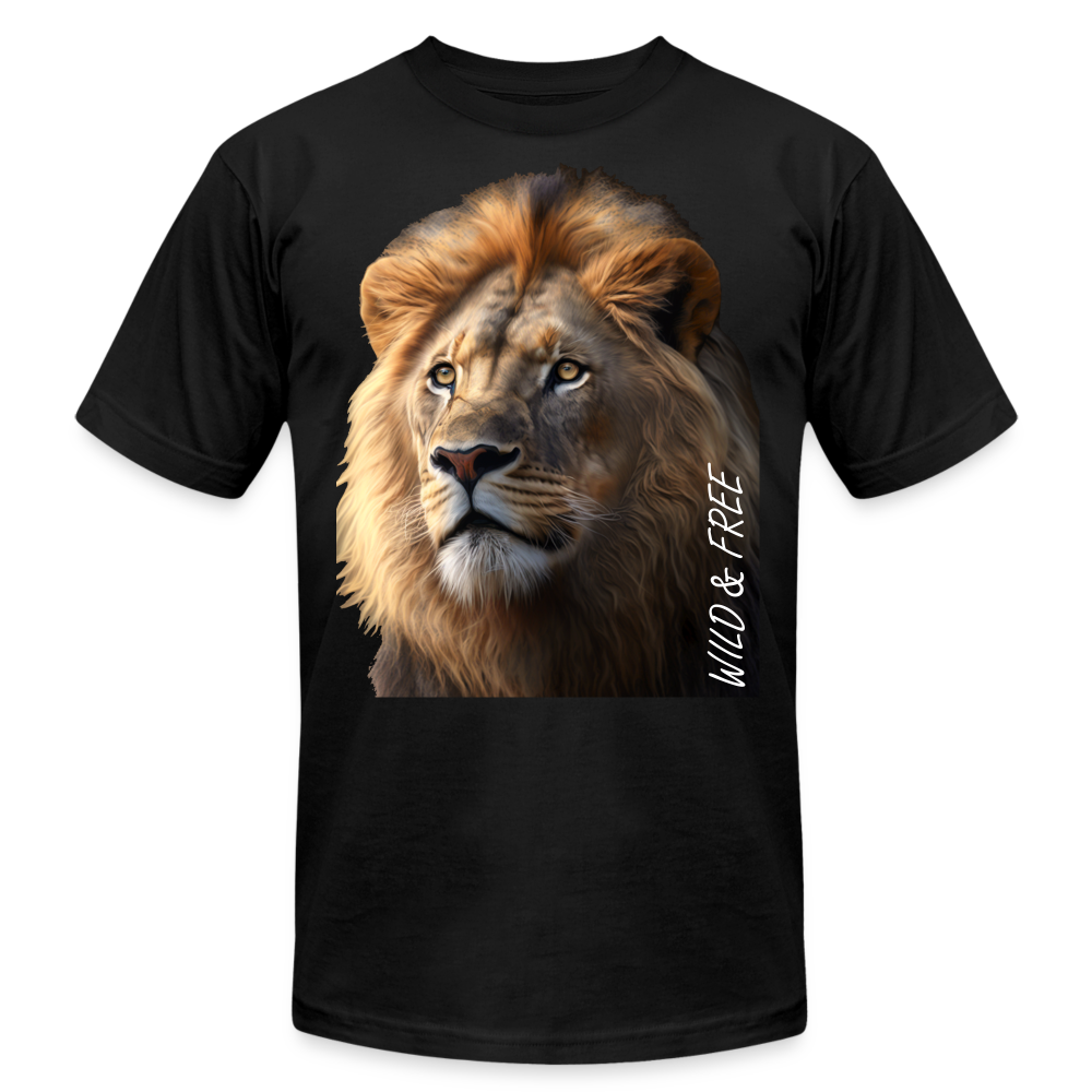 Lion - Wild & Free - black