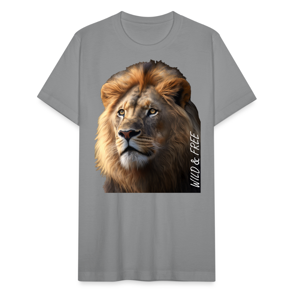 Lion - Wild & Free - slate