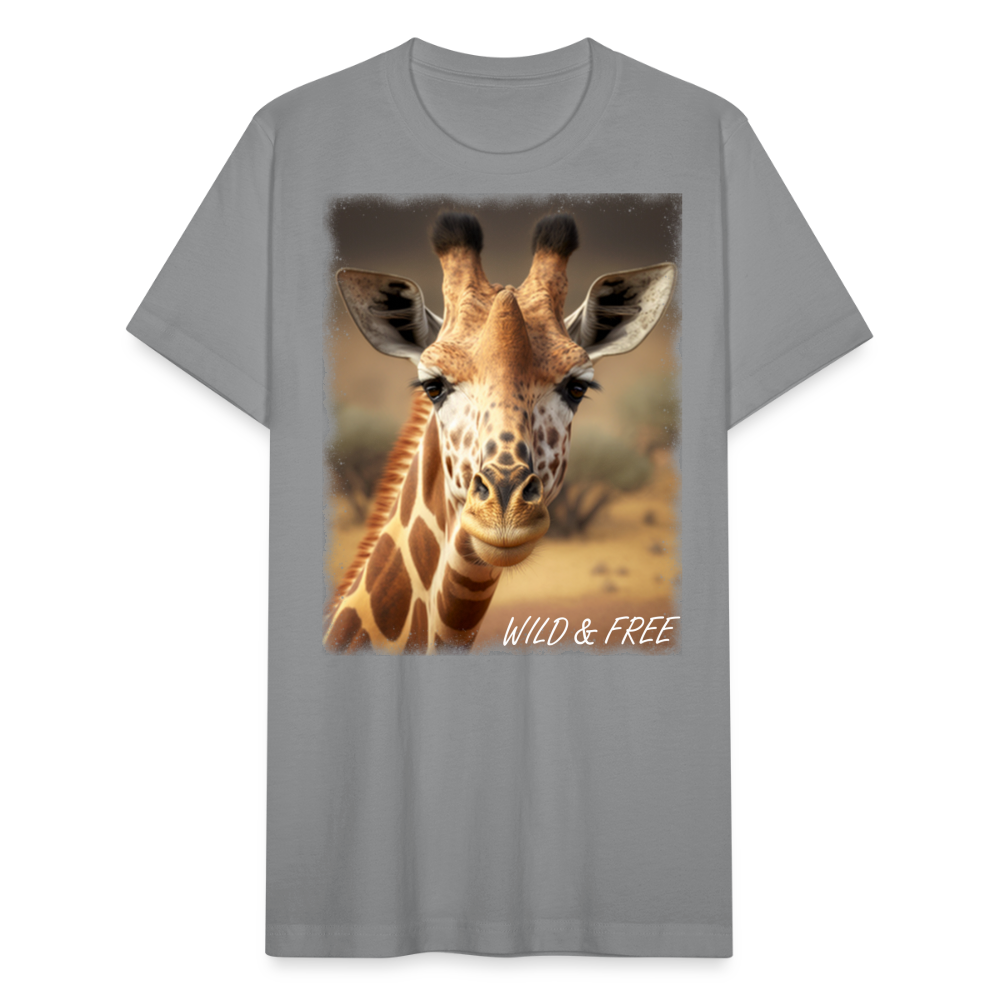 Giraffe - Wild & Free - slate