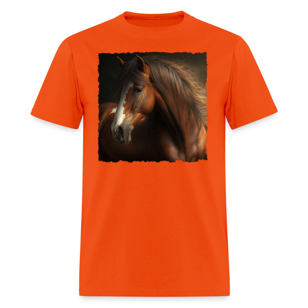 Brown Horse II - Wild & Free - orange