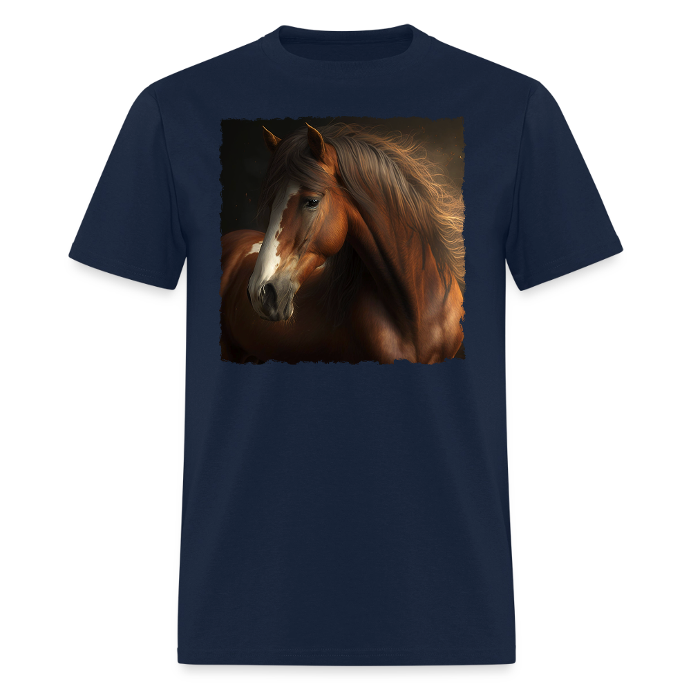 Brown Horse II - Wild & Free - navy