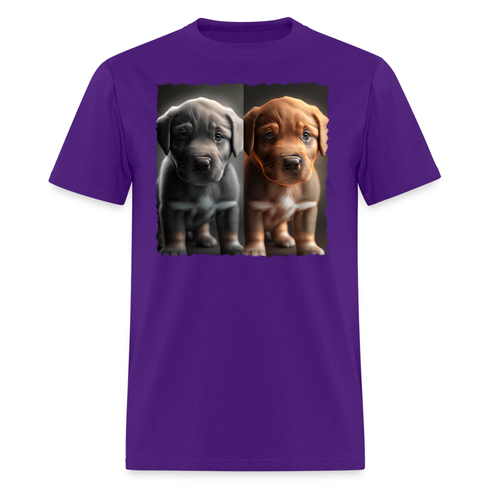 Puppies II - Pure Cuteness - purple