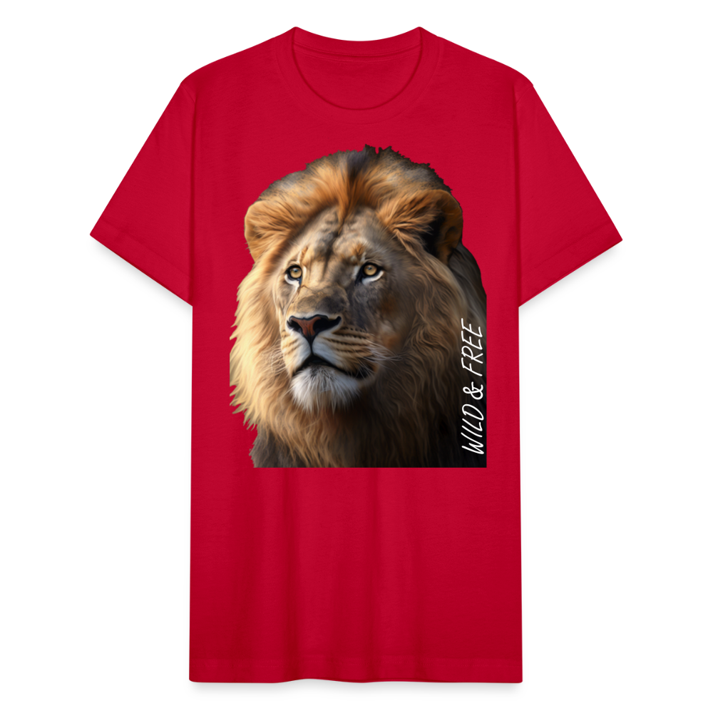 Lion - Wild & Free - red