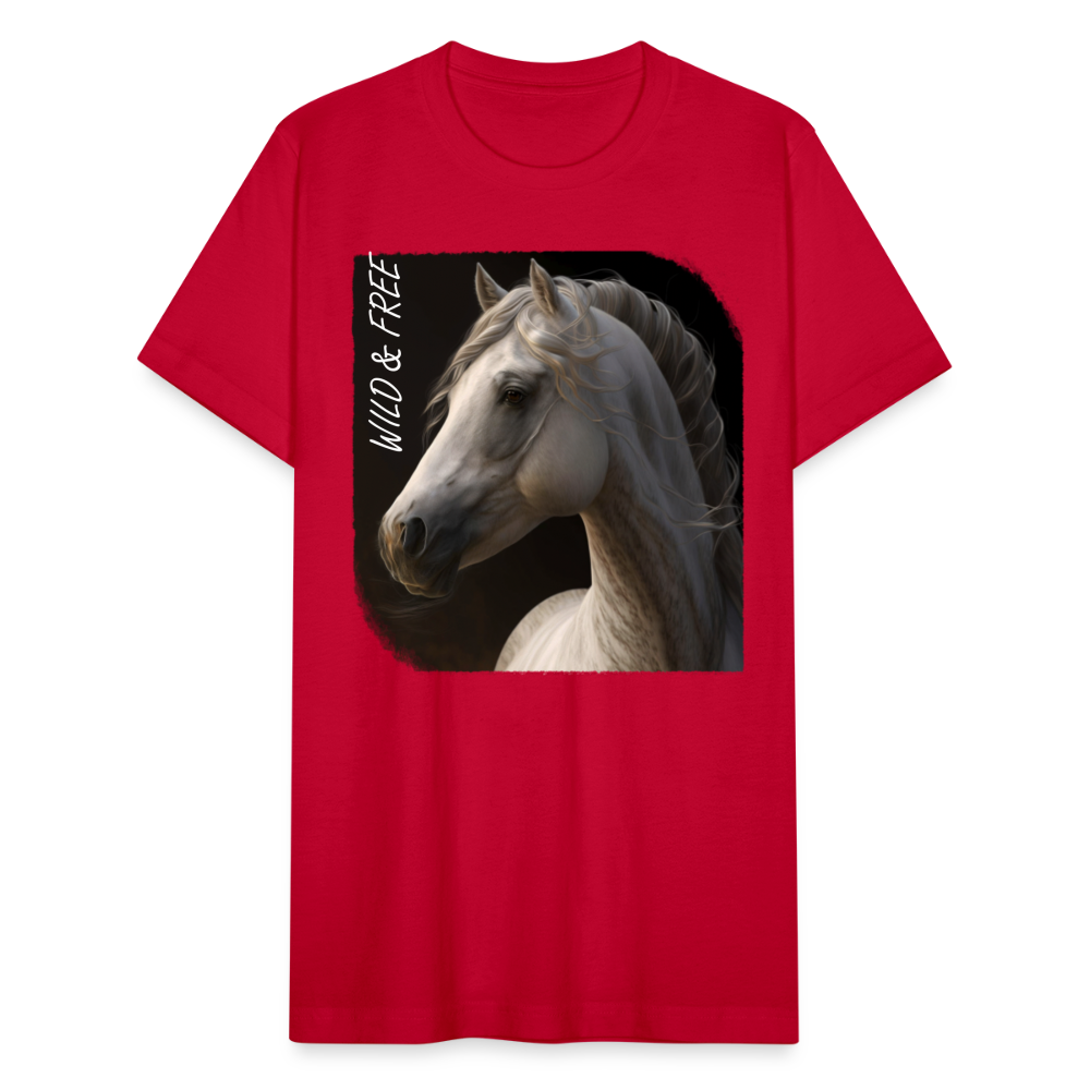 Horse 1 - Wild &Free - red