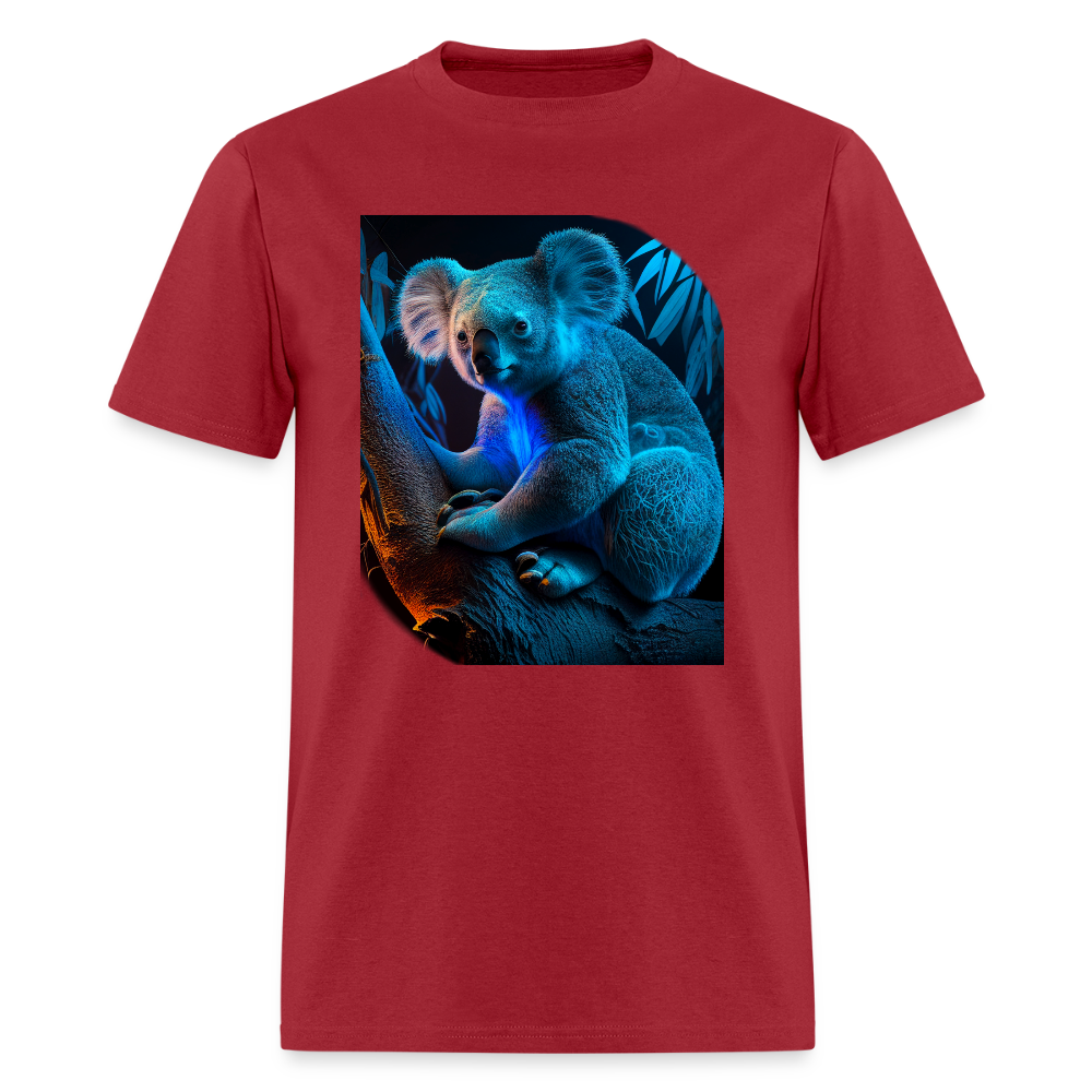 Fluorescent Nature - dark red