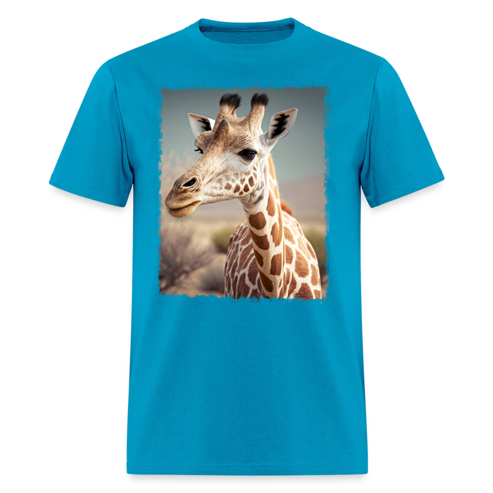 Giraffe II - Wild & Free - turquoise