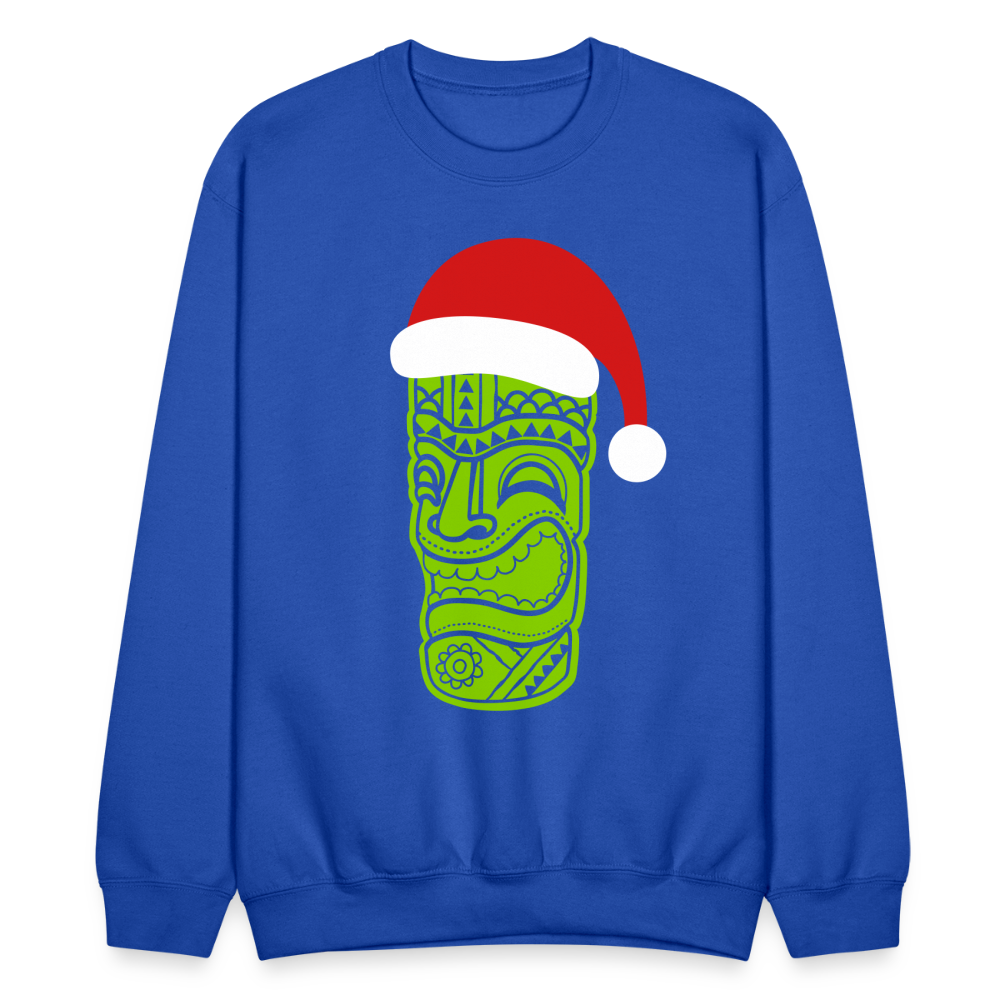 Tiki Christmas - royal blue