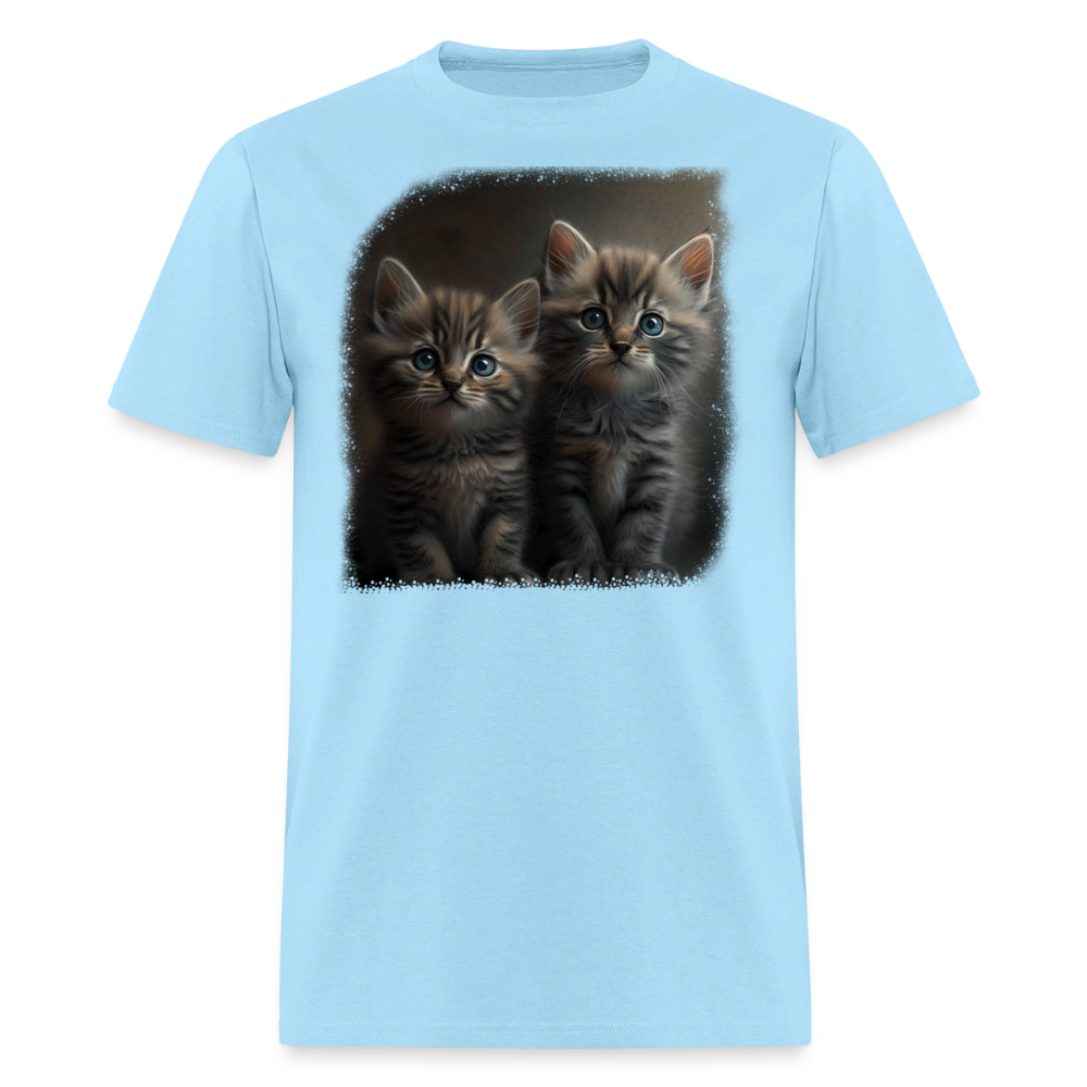 Kittens II - Pure Cuteness - powder blue