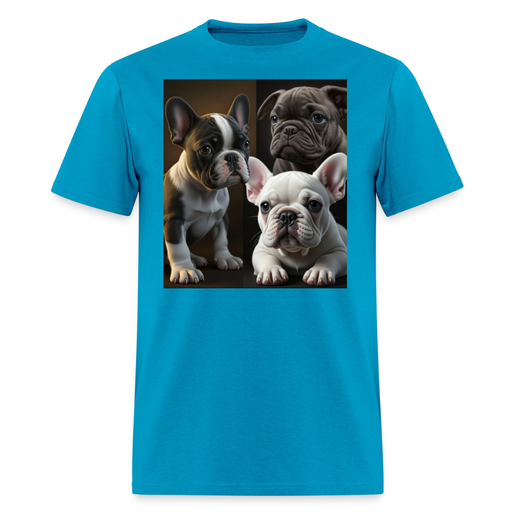 Puppies III - Pure Cuteness - turquoise