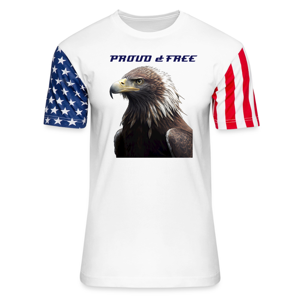 Proud & Free III - white