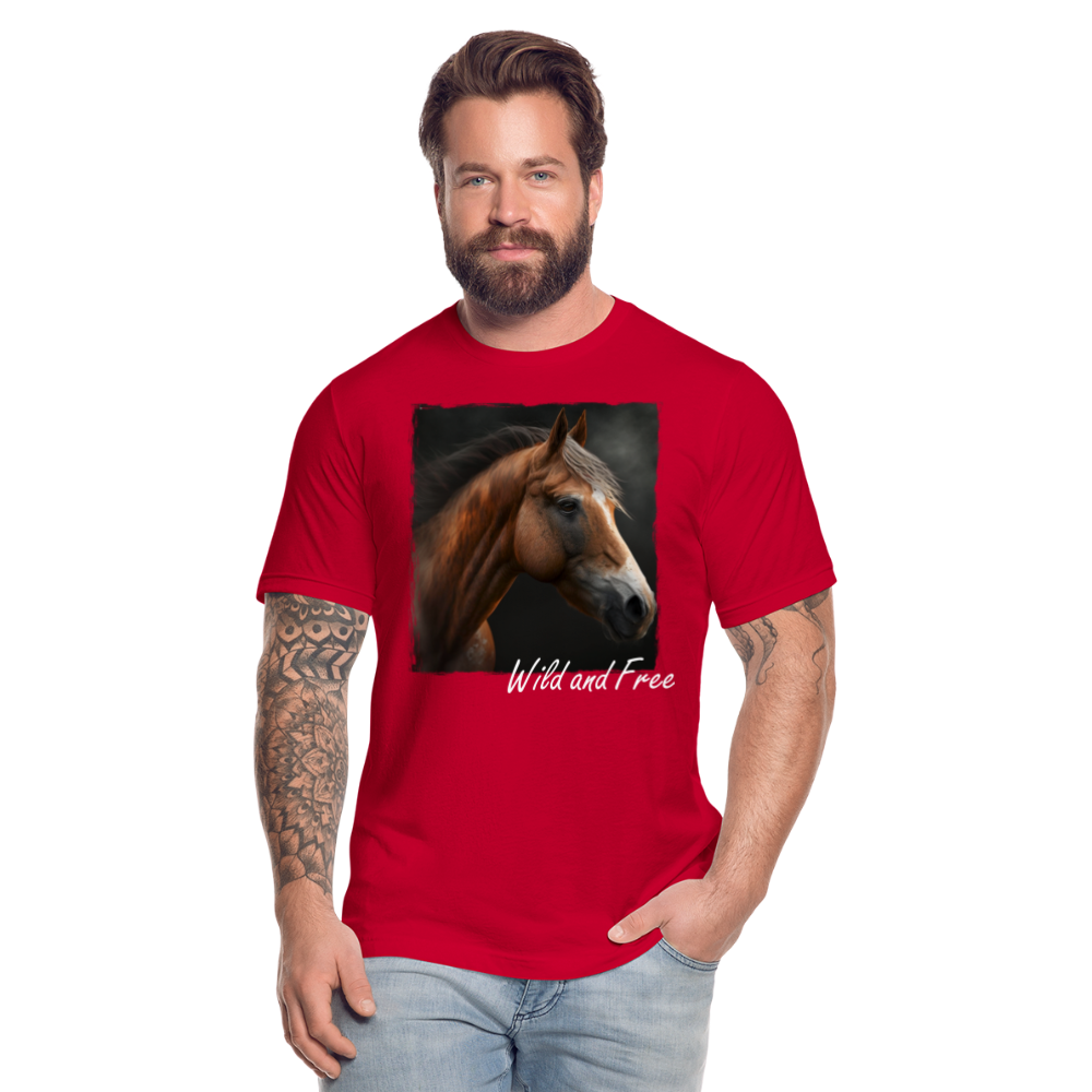 Horse 2 - Wild &Free - red