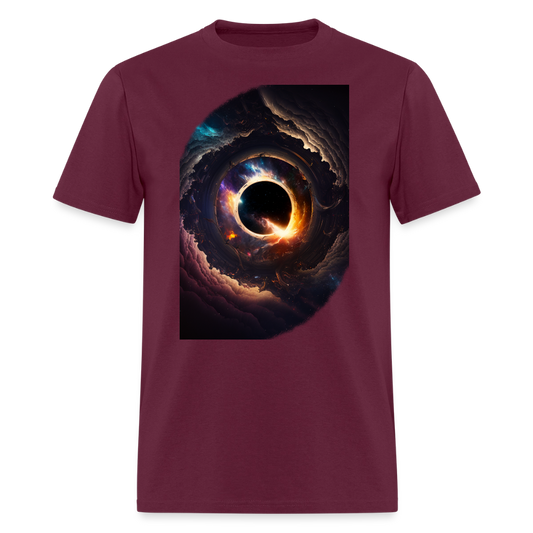 Black Hole II - Cosmos - burgundy