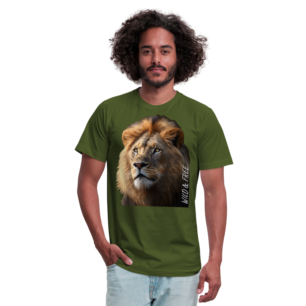 Lion - Wild & Free - olive