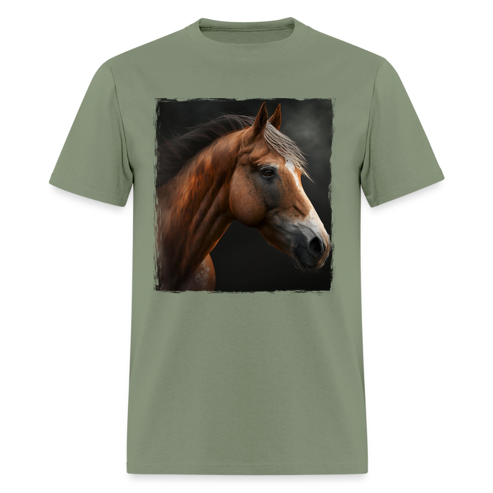 Horse II - Wild &Free - military green