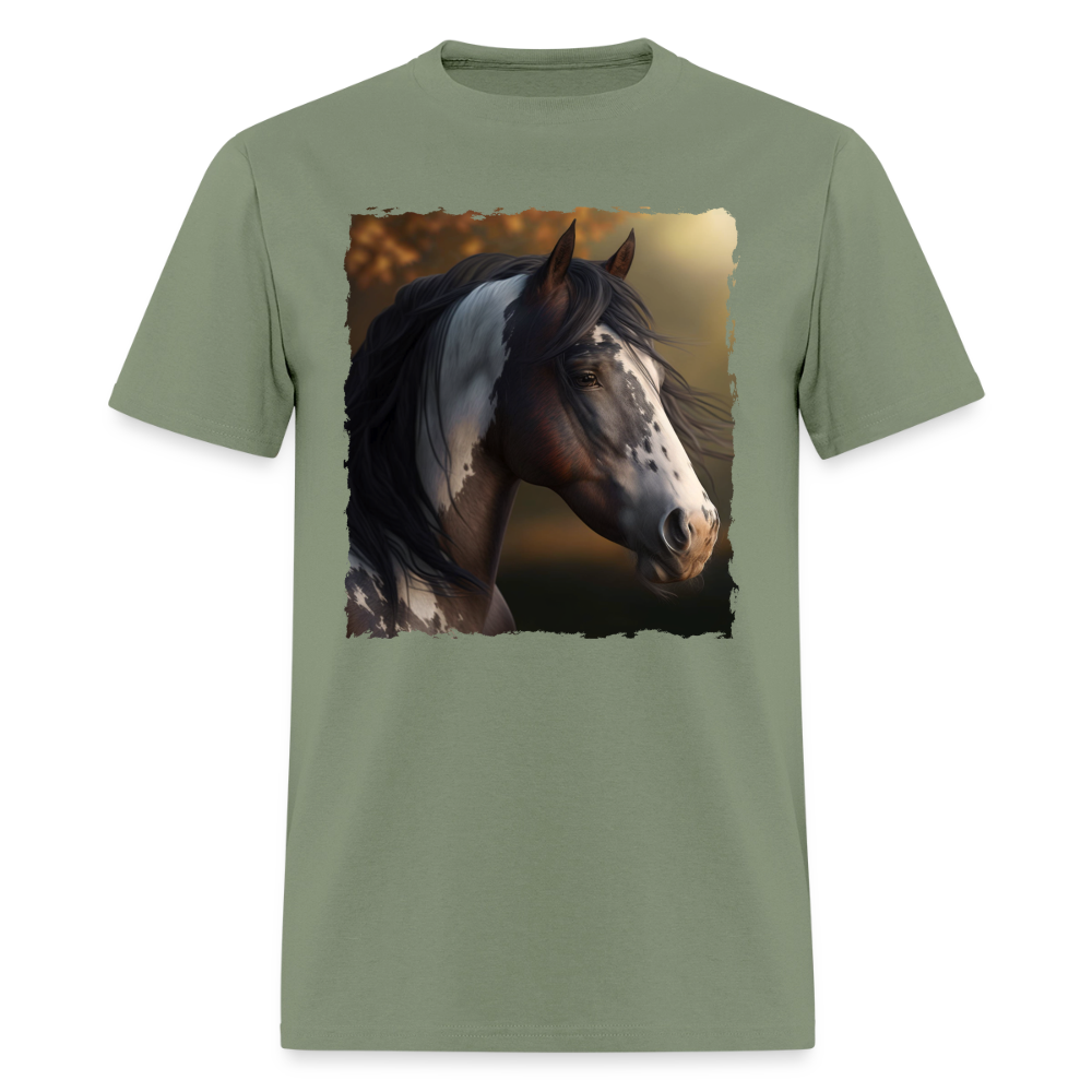 Horse III - Wild & Free - military green