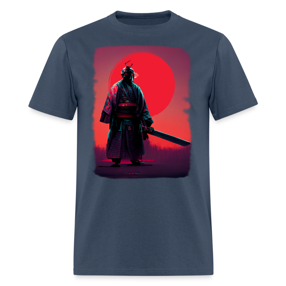 Droid Samurai -  blue dusk