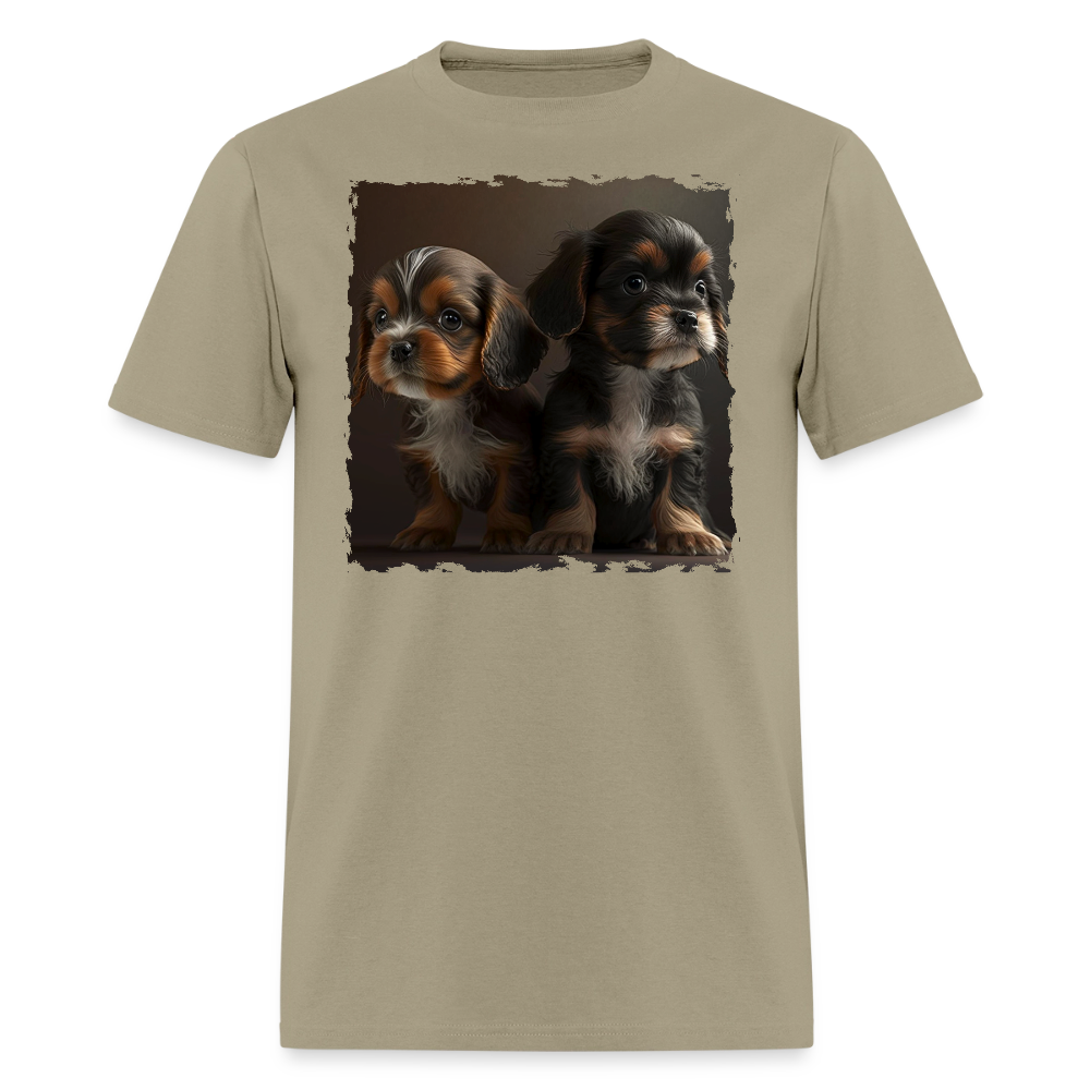 Puppies I - Pure Cuteness - khaki