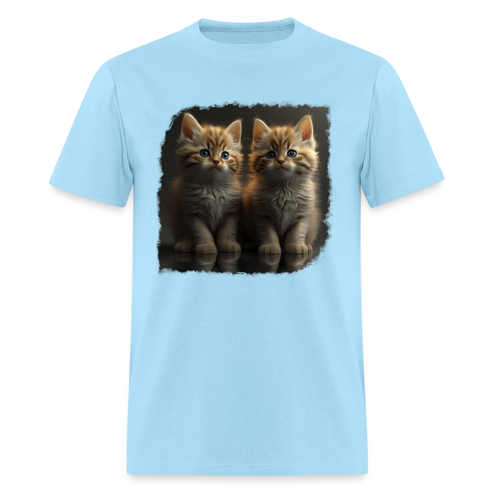 Kittens III - Pure Cuteness - powder blue