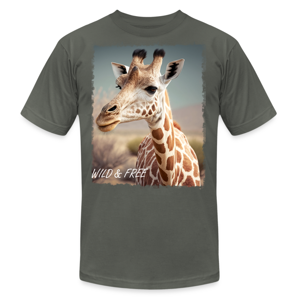 Giraffe - Wild & Free - asphalt