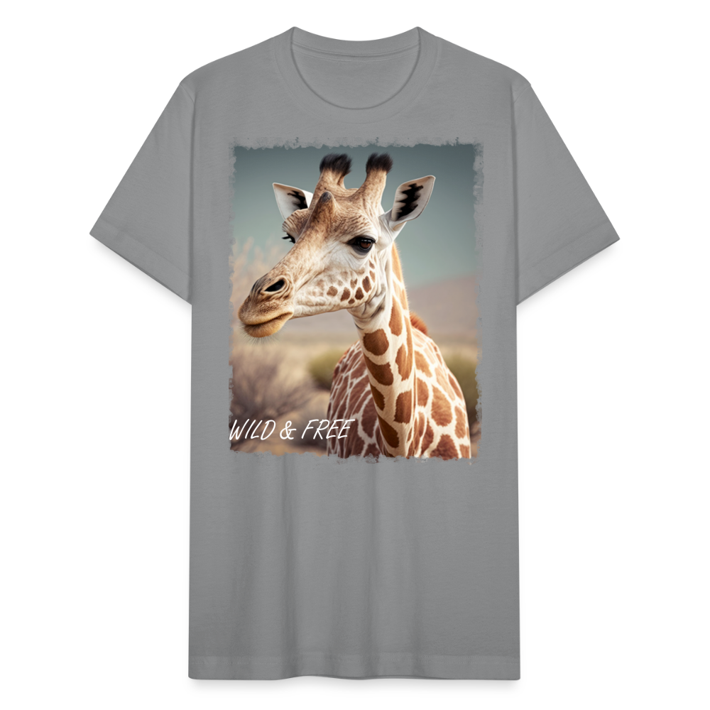 Giraffe - Wild & Free - slate