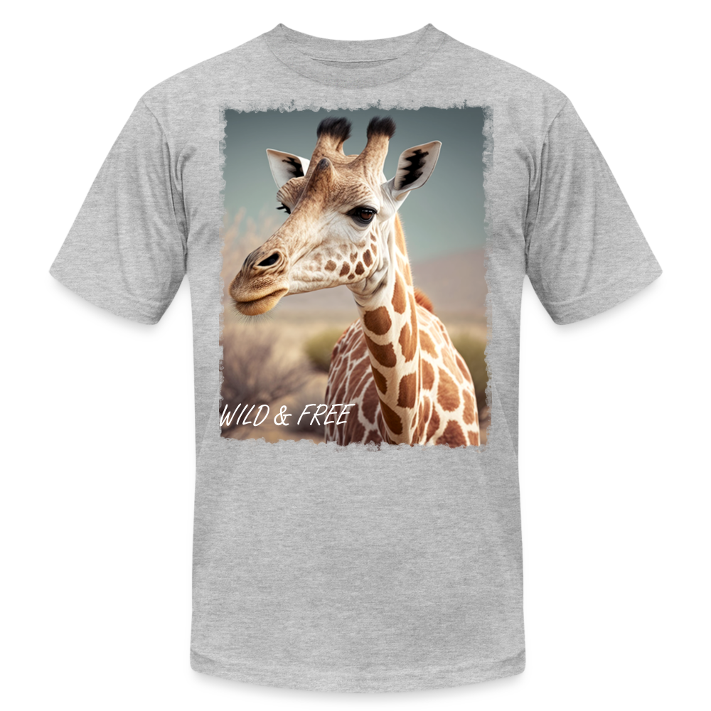 Giraffe - Wild & Free - heather gray