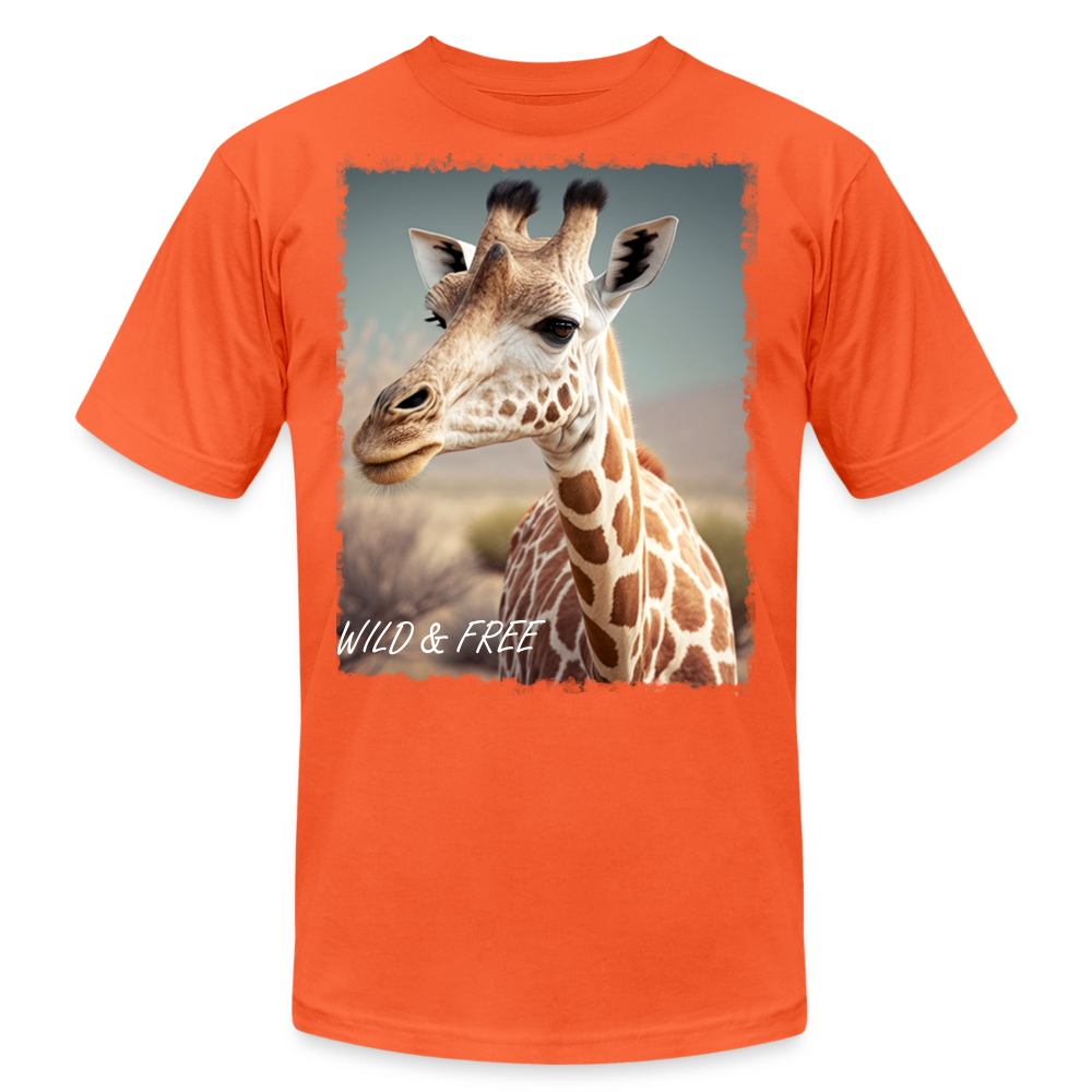 Giraffe - Wild & Free - orange