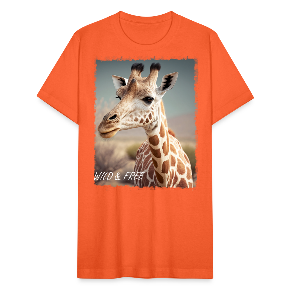 Giraffe - Wild & Free - orange