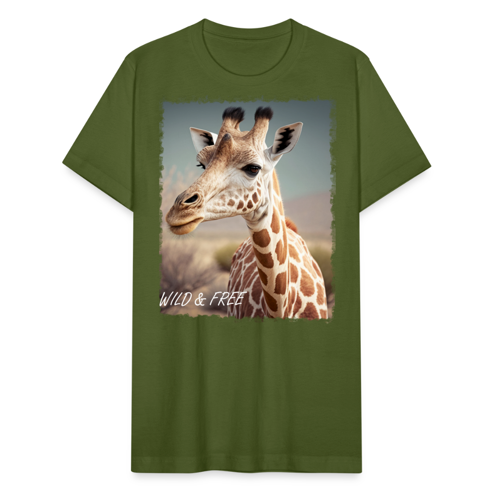 Giraffe - Wild & Free - olive