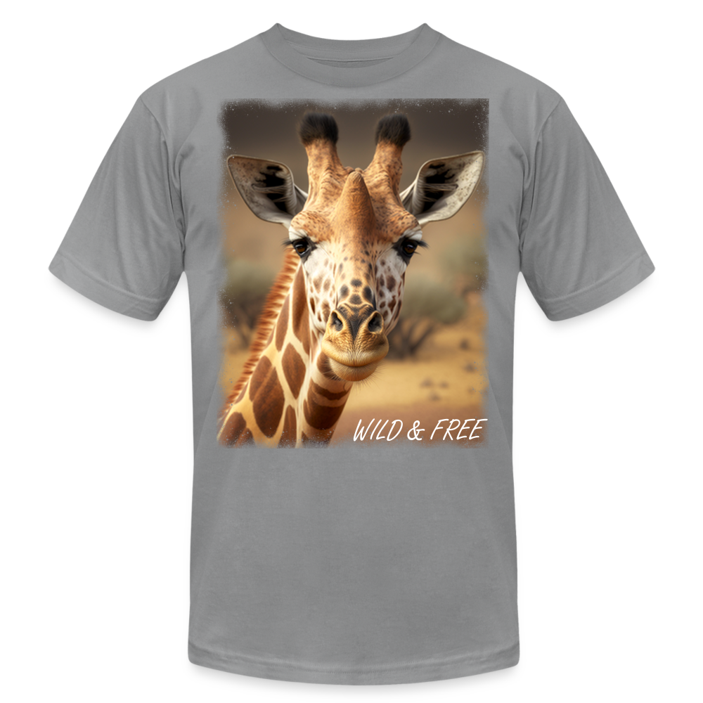 Giraffe - Wild & Free - slate