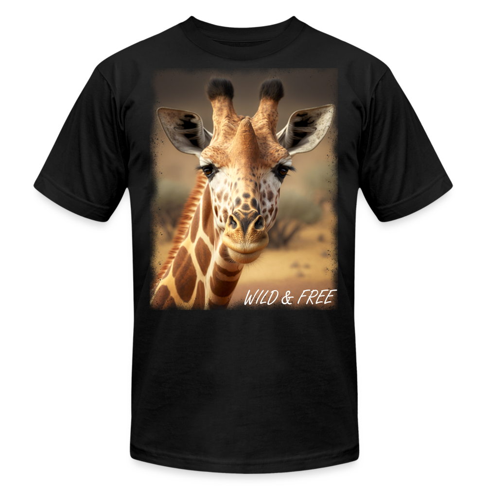 Giraffe - Wild & Free - black