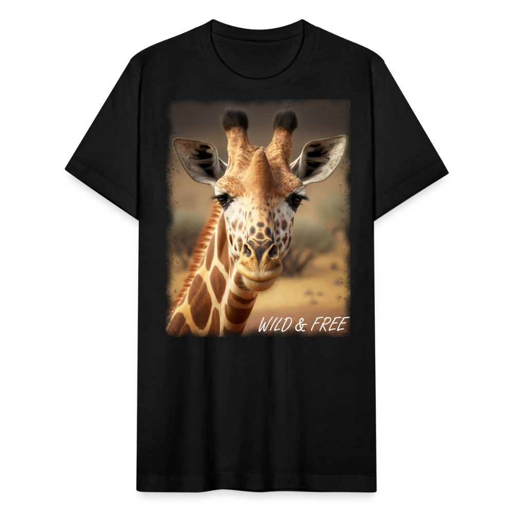 Giraffe - Wild & Free - black