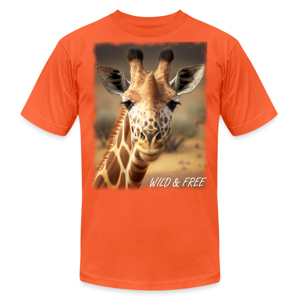 Giraffe - Wild & Free - orange