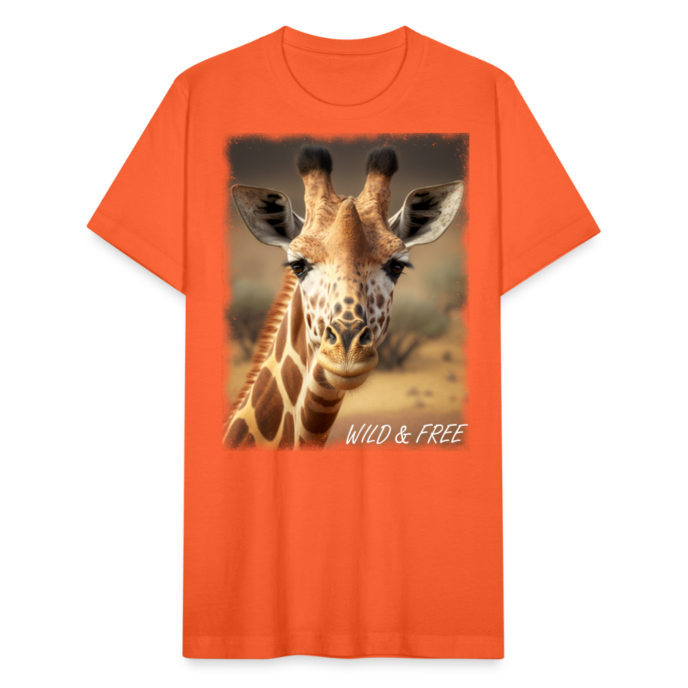 Giraffe - Wild & Free - orange