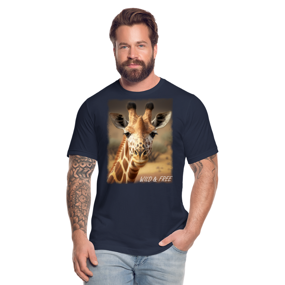 Giraffe - Wild & Free - navy