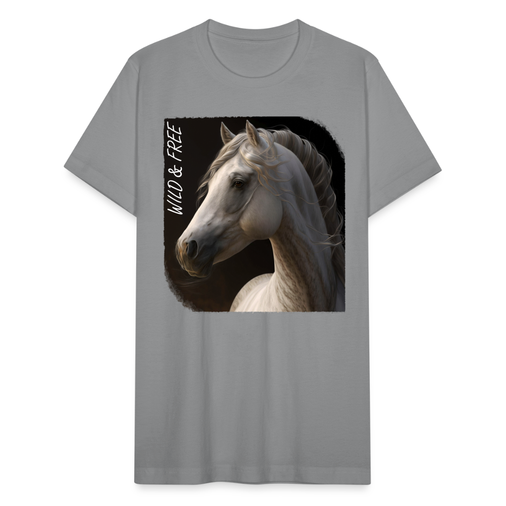 Horse 1 - Wild &Free - slate