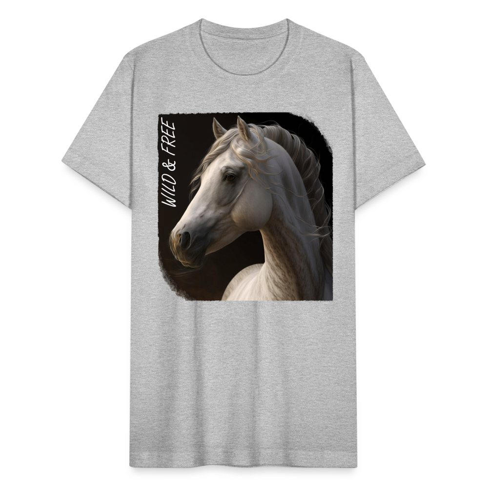 Horse 1 - Wild &Free - heather gray