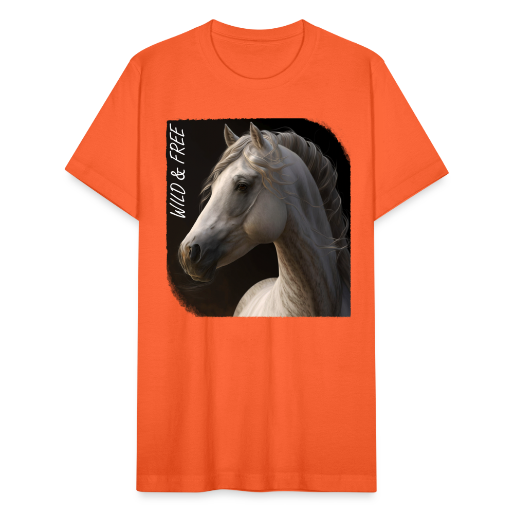 Horse 1 - Wild &Free - orange